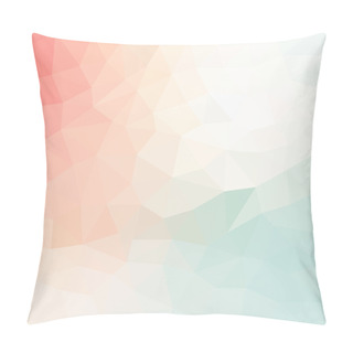 Personality  Abstract Triangle Geometrical Background Pillow Covers