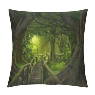 Personality  Asian Rainforest Jungle In August Pillow Covers