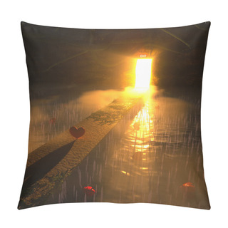 Personality  Solution Of The Heart. Pillow Covers