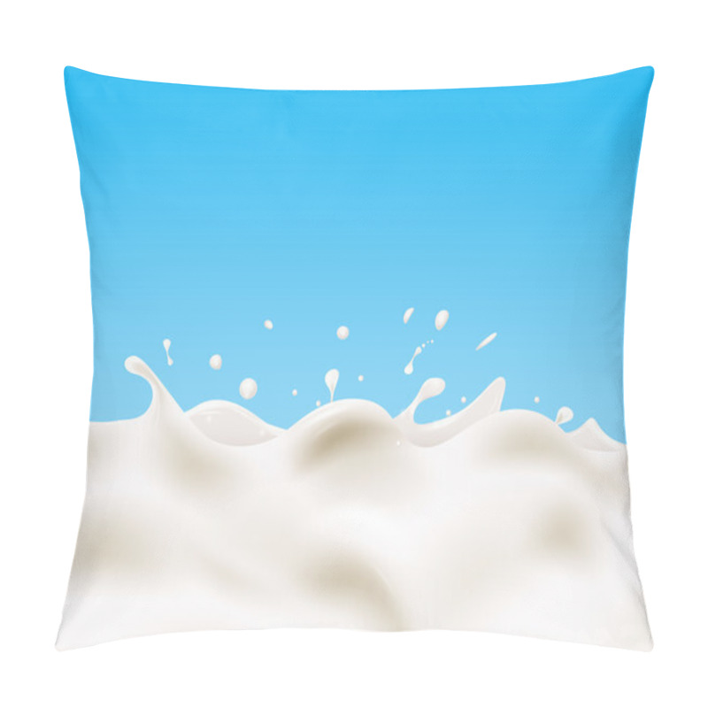 Personality  Tasty Milk Design Element Pillow Covers