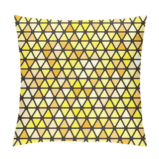Personality  Abstract Bright Triangular Mosaic Pillow Covers