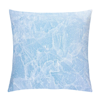 Personality  Ice Background Texture Pillow Covers