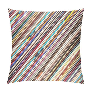 Personality  Vinyls Background Pillow Covers