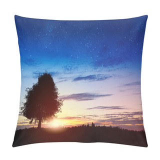 Personality  Natural Landscape Pillow Covers