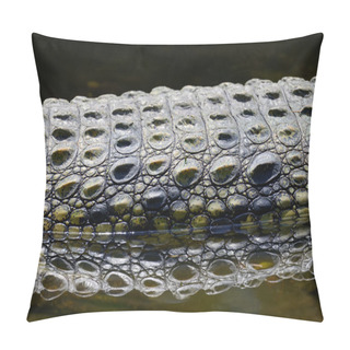 Personality  Crocodile Skin Texture Pillow Covers