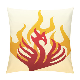 Personality  Phoenix Bird Pillow Covers
