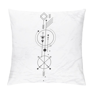 Personality  Geometric Abstract Mystic Symbol Pillow Covers