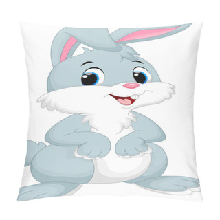 Personality  Cute Rabbit Cartoon Pillow Covers