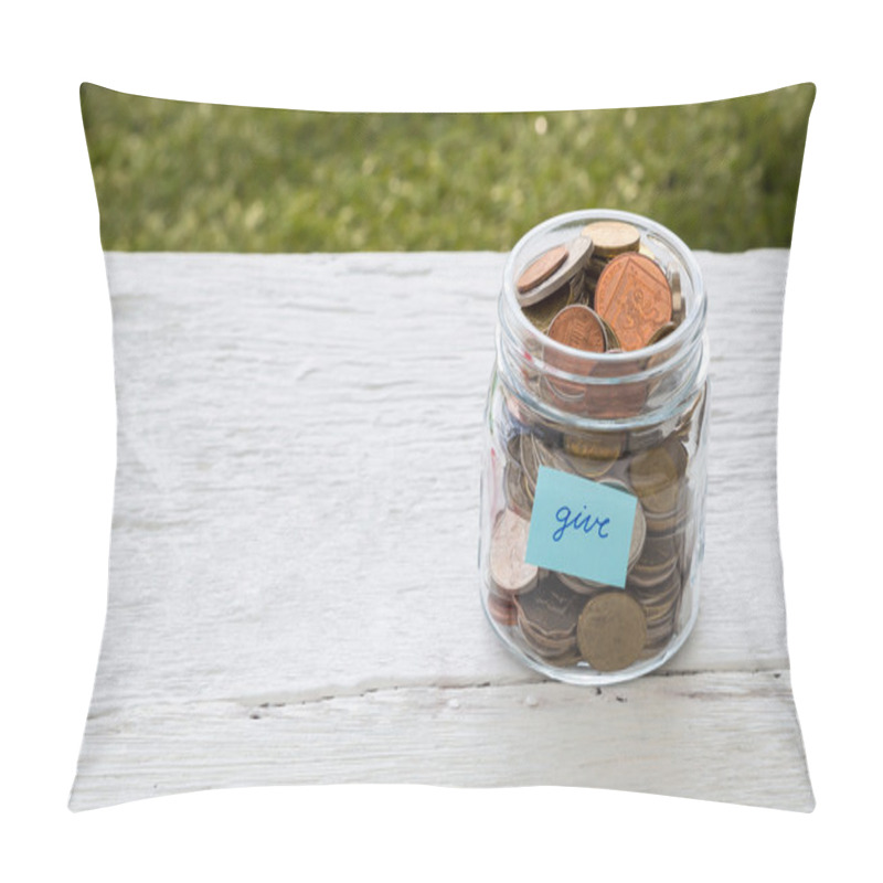 Personality  Give Money To Charity Pillow Covers