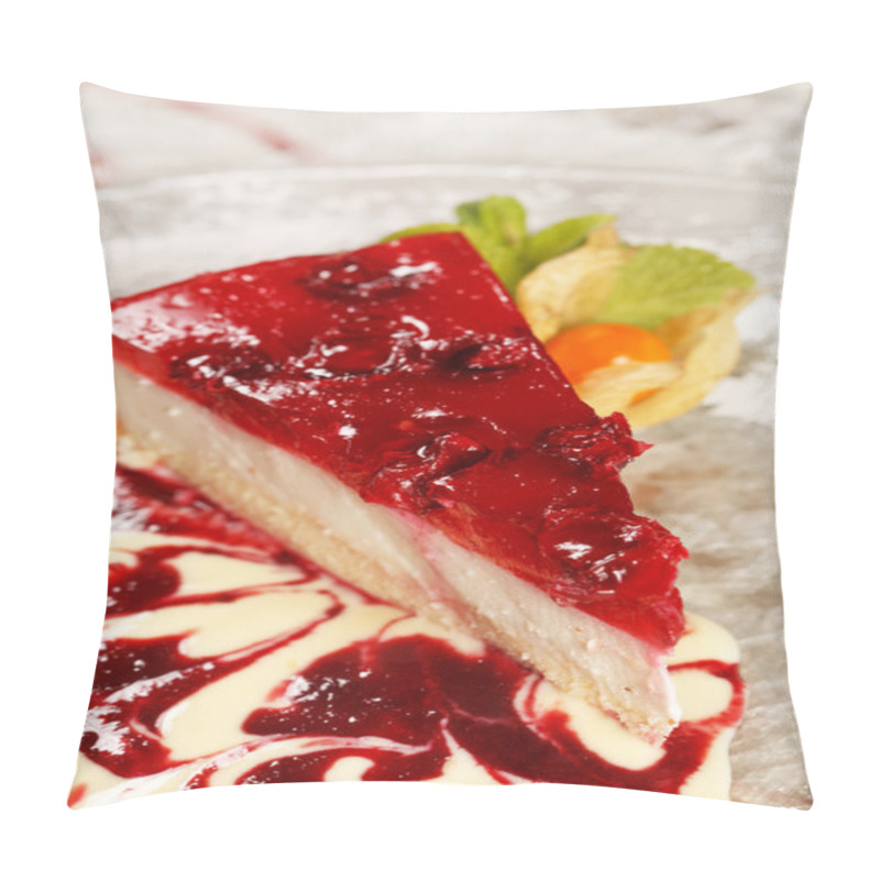 Personality  Cherry cheesecake pillow covers