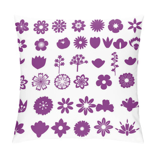 Personality  Flower Set Pillow Covers