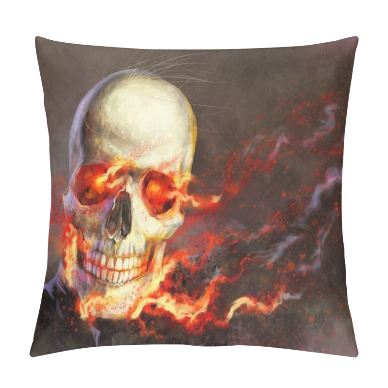 Personality  Hell-man, skull  pillow covers