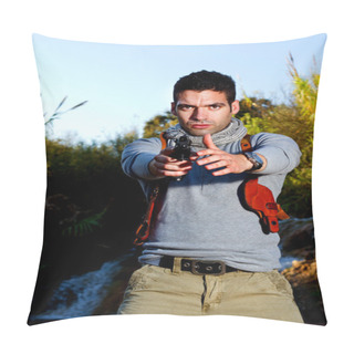 Personality  Adventure Man Pillow Covers