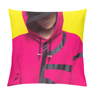 Personality  Fashion Hip Hop Girl. Urban Style Pillow Covers