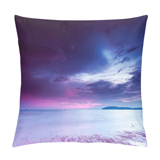 Personality  Tropical Beach In Krabi Province Pillow Covers