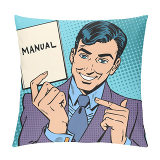 Personality  Man Manual Pillow Covers