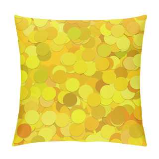 Personality  Repeating Abstract Geometric Dot Pattern Background - Vector Illustration From Circles With Shadow Effect Pillow Covers