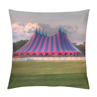 Personality  Circus Tent Red Blue Green Pillow Covers