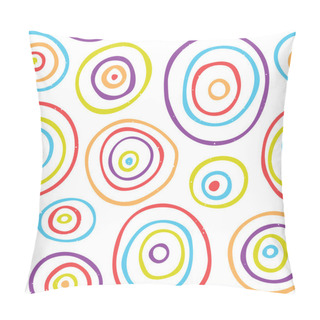 Personality  Retro Kids Pattern Pillow Covers