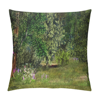 Personality  Magic Forest Scene Pillow Covers