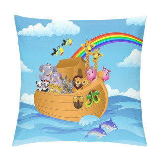 Personality  Noah Ark Pillow Covers