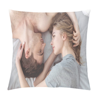 Personality  Young Tender Couple Pillow Covers