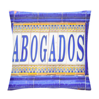 Personality  Abogados Pillow Covers