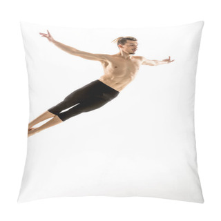 Personality  Young Man Dancing Pillow Covers