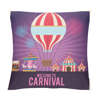 Personality  Activities Of Carnival And Festival Design Pillow Covers