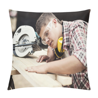 Personality  Carpenter Working Pillow Covers
