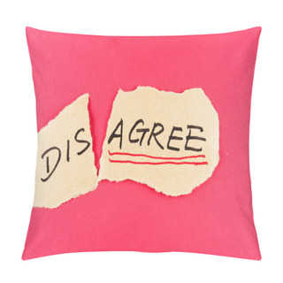 Personality  Disagree To Agree Pillow Covers