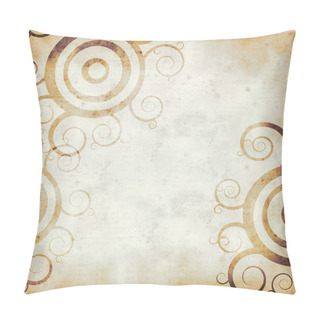 Personality  Textured Old Paper Background   Pillow Covers