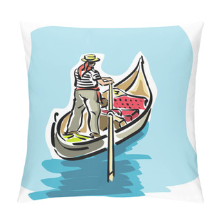 Personality  Venetian Gondola Pillow Covers