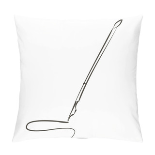 Personality  Fountain Pen Sketch Pillow Covers
