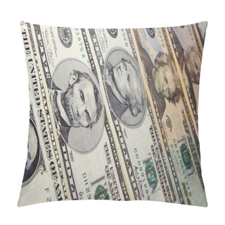 Personality  Row Of Dollars N2 Pillow Covers
