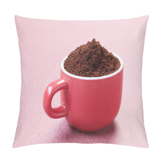 Personality  Ground Coffee Pillow Covers