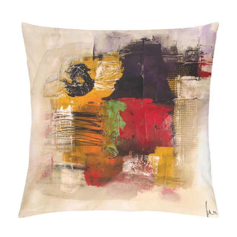 Personality  modern abstrakt painting fine art artprint pillow covers