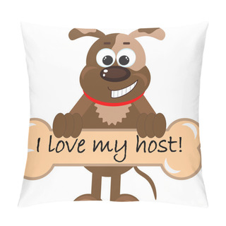 Personality  I Love My Host Pillow Covers