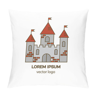 Personality  Medieval Castle Logo Pillow Covers