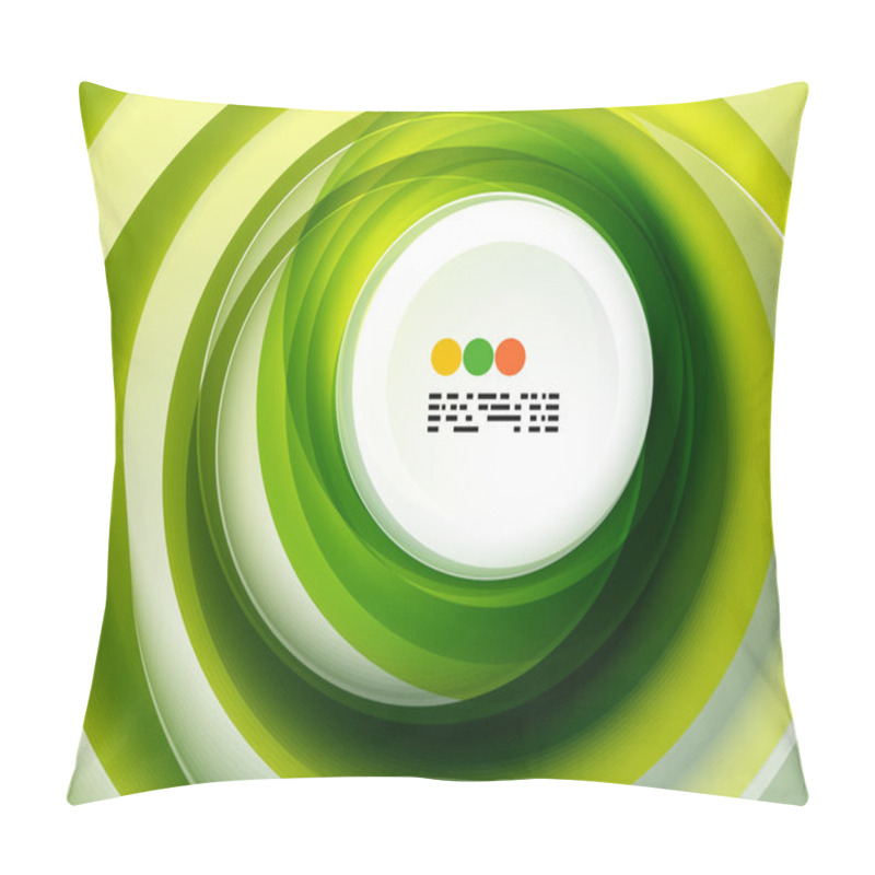 Personality  Geometric colorful circles background pillow covers