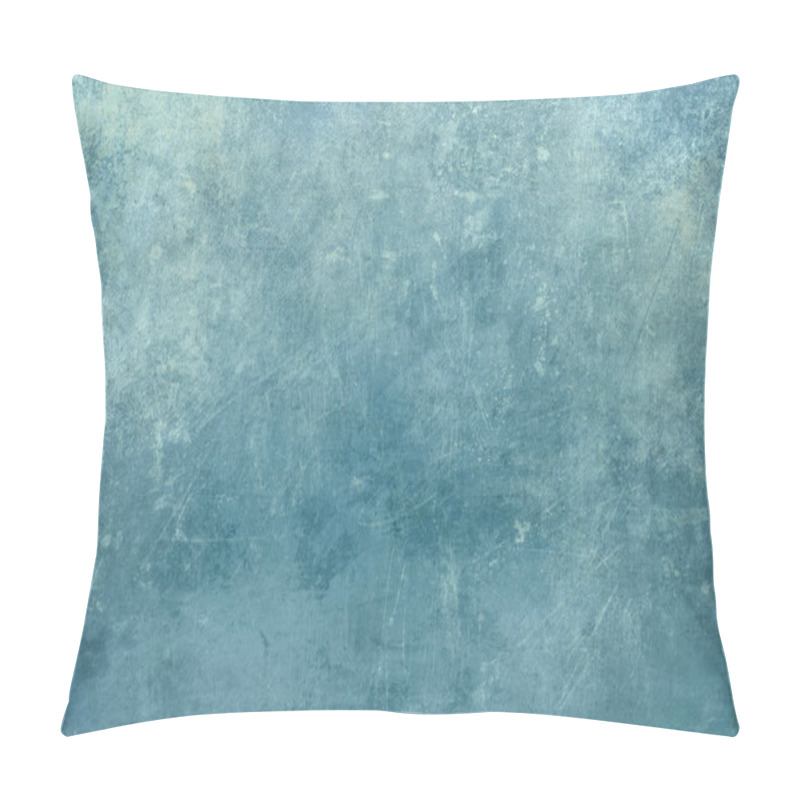 Personality  Worn blue backdrop, grunge background or texture  pillow covers