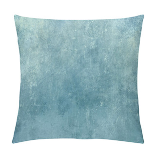 Personality  Worn Blue Backdrop, Grunge Background Or Texture  Pillow Covers