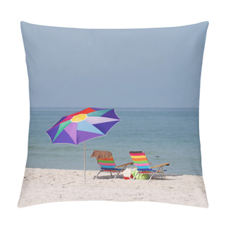 Personality  Beach Scenery Pillow Covers