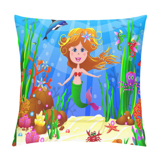 Personality  The Little Mermaid Pillow Covers