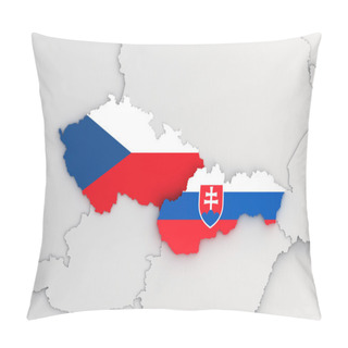 Personality  Slovak Republic And Czech Republic Pillow Covers