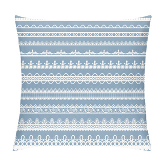 Personality  Lace Border Pillow Covers