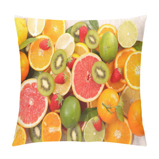 Personality  Citrus Fruits Composition Pillow Covers