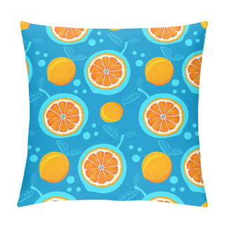 Personality  Grapefruit Seamless Pattern. Sketch Grapefruites. Citrus Fruit Background. Elements For Menu, Greeting Cards, Wrapping Paper, Cosmetics Packaging, Posters Etc Pillow Covers