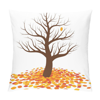 Personality  Leafless Tree Autumn Leaf Fall Pillow Covers