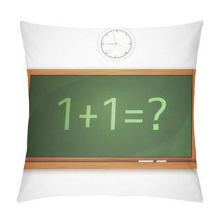 Personality  Class Chalkboard. Vector Illustration. Pillow Covers